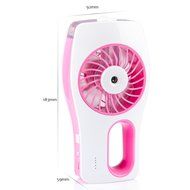 Mini Cooling Fan Humidifier CrazyFire 3 Speeds Portable Mini USB Rechargeable Cooling Fan Misty Hydrating Fan... N17