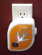 O3 LEAF Plug-In Adjustable Ionic Air Purifier (ORANGE) N12
