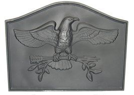 HomComfort CIFBEG Eagle Cast Iron Fireback Plates N3