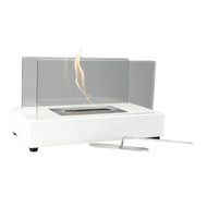 Sunnydaze Black El Fuego Ventless Tabletop Bio Ethanol Fireplace N7