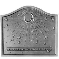21.5" x 19" North Star Fireback