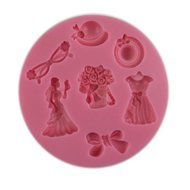 SHINA New Arrival Fondant Silicone Sugar Baby Clothes Shaped Cake Craft Mold For Your Baby N2