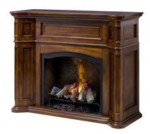 Dimplex GDS29-1262BW Thompson Opti-Myst Electric Fireplace with Heat, 11" x 12"