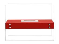 Ignis Ventless Bio Ethanol Fireplace Vitrum H Red N3