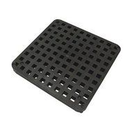 Grate, Plastic, Black, 10 in.