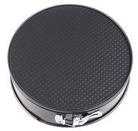 Round Cake Pan Molds for Baking 9 Inch Black Stainless Steel Baking Pan Durable Non-stick Durable Leakproof Bakeware...