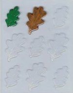 Large Oak Leaf Candy Mold