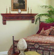 Pearl Mantels 416-60-70 Devonshire Wood 60-Inch Mantel Shelf, Distressed Cherry N9