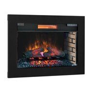 ClassicFlame 28-In SpectraFire Plus Infrared Electric Insert &amp; Trim Kit - 28II300GRA &amp; BBKIT-28