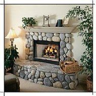 FMI 36" Bungalow Woodburning Fireplace