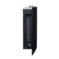 High-End Curved Glass Front Wall Mount Electric Fireplace N6