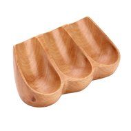 Scotte(TM) handcraft wooden pipe rack/stand for 3 tobacco pipe