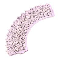 HUAL Cupcake Wrappers 50 Filigree Artistic Bake Cake Paper Cups Flowers Lace Laser Cut Liner Baking Cup Muffin... N3