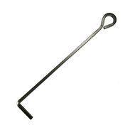 Amagabeli Fireplace Toolset 5 Pieces Wrought Iron Tools Rustic Leaf Design , 30-inch High , Pewter N4
