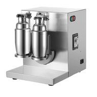 Happybuy Milk Tea Shaker Double Frame Milk Tea Shaking Machine 400r/min Stainless Steel Auto Tea Milk Making Machine...