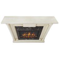 Real Flame Maxwell Electric Fireplace Whitewash N8