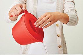 Kuhn Rikon 20470 Microwave Cookware, Small, Red