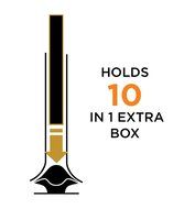 Prepara Espresso Capsule Carousel &ndash; Elegant USA designed - Smooth and Silent Rotation &ndash; Holds up to 50 Nespresso... N2