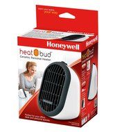 Honeywell HCE100W Heat Bud Ceramic Heater, White - 2 Pack
