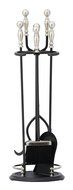 Minuteman International X860643 Graphite and Pewter 4-Tool Fire Set