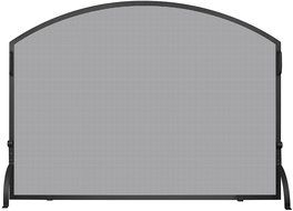 UniFlame S-1033 Single Panel Wrought Iron Arch Top Screen, Small N3