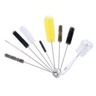 eBoot Nylon Nipple Bottle Brushes Tube Brush Cleaning Brush Set, Set of 9