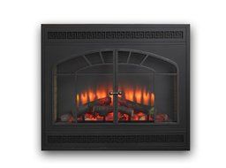 GreatCo Gallery Series Built-in Electric Fireplace with Arched Rectanguler Front, 34-Inch