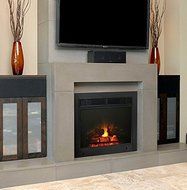 23" Electric Fireplace Insert