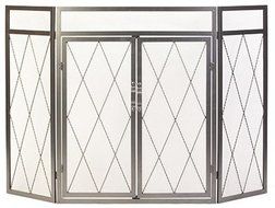 PANACEA PRODUCTS 15195 3 Panel Iron Goth Screen