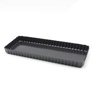Lautechco 14-inch Non-Stick Quiche Pan (Rectangle) With Removable Bottom N2