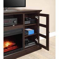 60" Fall Harvest Entertainment Stand Fireplace For TVs Up To 70" N3