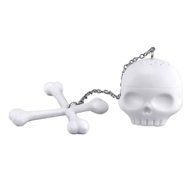 Solvang Silicon Rubber Skull Tea Strainer Tea Filter Cool Skull Shaped Tea Infuser