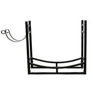 Sunnydaze Firewood Log Rack with Removeble Kindling Holder, 33 Inch Wide x 30 Inch Tall N6