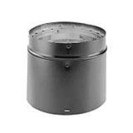 Adjustable Length Double Wall Black Stove Pipe-8"x 29"-48"