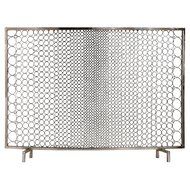 Hendrix Modern Classic Polished Nickel Ring Fire Place Screen
