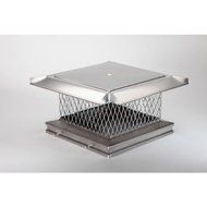 Chimney Savers 12411 Lyemance Chimney Cap - 13 Inches x 13 Inches