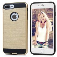 iPhone 7 Plus Case (5.5") - Armor 2 in 1 Dual Layer High Impact Shockproof Soft TPU Rubber Skin Gel Inner Bumper... N39