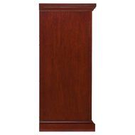 Southern Enterprises Creston Cherry Electric Fireplace Media Console N2