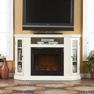 Brentwood Media Electric Fireplace, ELECTRIC, CHERRY N2