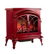 Portable 400 Square Foot Electric Stove with Stay-Cool Surface Color: Red N2