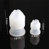 MAXGOODS Coupler Adaptor Icing Piping Nozzle Bag Cake Flower Pastry Decoration (4, Small) N2