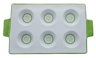 Springtime Lemon Ceramic Muffin &amp; Cupcake Baking Pan