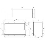 Smart Fireplace Burner SFB2400D N3