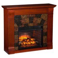 Southern Enterprises Elkmont Infrared Electric Fireplace N6