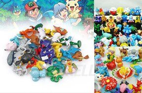 24 Random &amp; Unique Pok&eacute;mon Anime Action Figure Cupcake Toppers with Bonus HiperSpeed Pok&eacute;mon Go Guide N2
