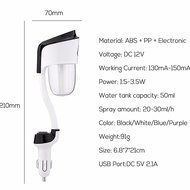Besitek Car Humidifier with USB charger, 5V/2.1A 2 Smart Port Car Charger ,Essential Oil Aroma Diffuser, Air Purify... N6