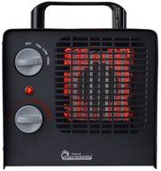 Dr. Heater DR-838 Family Red Ceramic Space Heater with Adjustable Thermostat