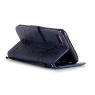 iPhone 7 Case, iPhone 7 Wallet Case,PHEZEN Beauty Luxury Handmade Rose Flower Butterfly Bling Diamond PU Leather... N2
