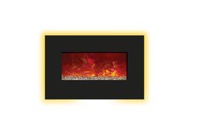 Amantii Enhanced Series Wall Mount/Built-In Electric Fireplace, 72 Inch N8