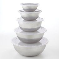 Food Network 10-pc. Stainless Steel Bowl Set